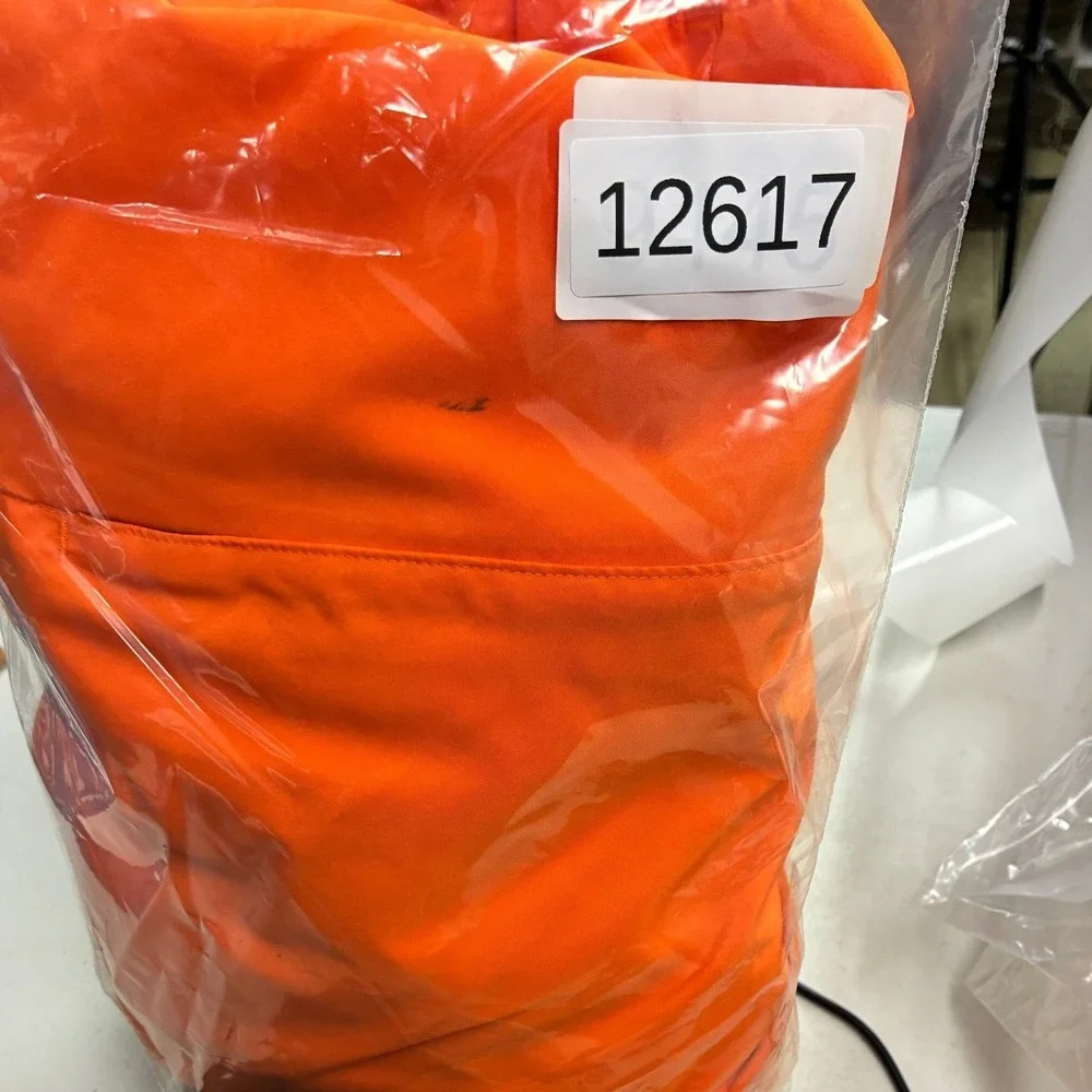 Adidas Boston Marathon Jacket Men's Orange Windbreaker Vintage 2007